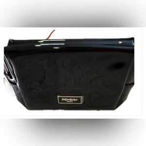 Yves Saint Laurent Glossy Black Beauty Pouch